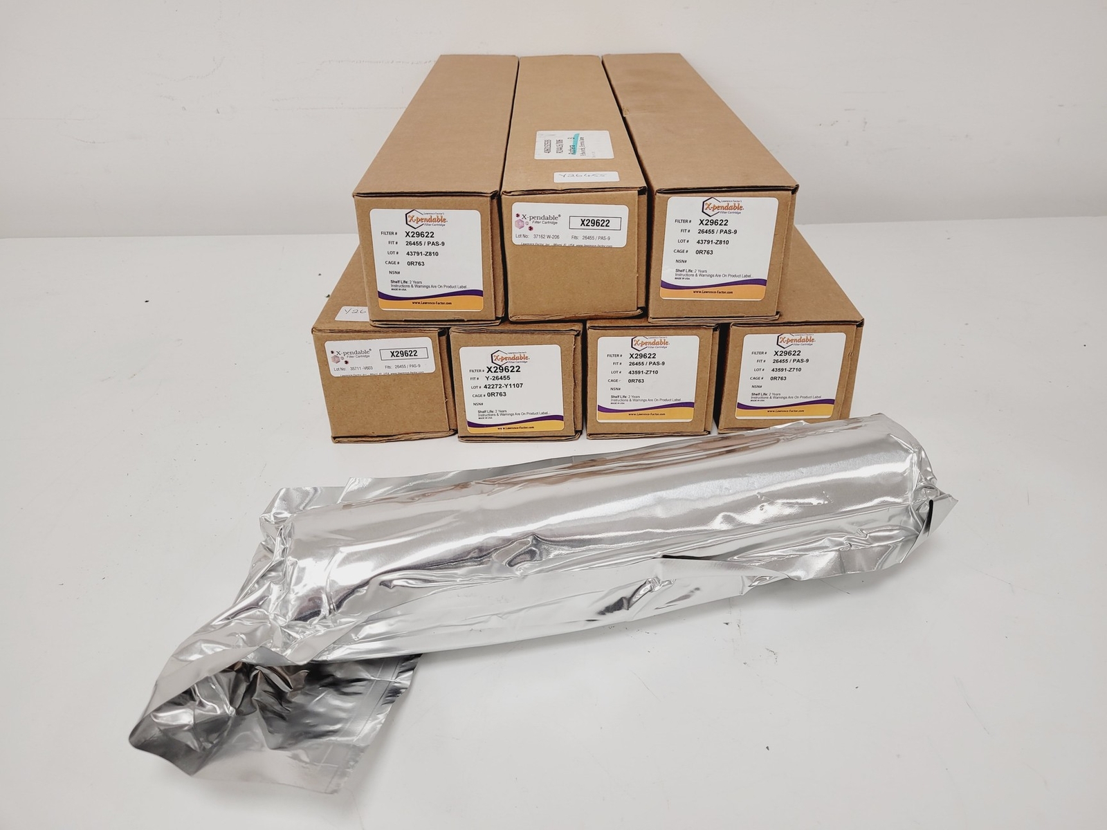 8 X Nuevos Cartuchos De Filtro X-pendable X29622 Para Automóvil