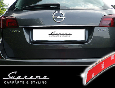 OPEL Astra J Sports Tourer  Kombi Chrom Zierleiste 3M Heckleiste Typ 2