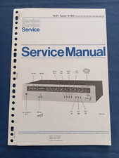 PHILIPS 6194 Hi-Fi Tuner SERVICE MANUAL ORIGINALE  Vintage SCHEMARI RIPARAZIONE