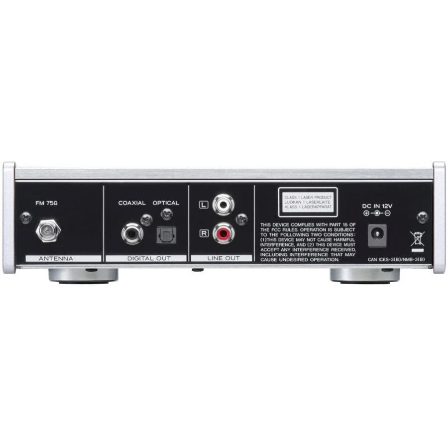 TEAC PD-301-X/S Reproductor de CD con Sintonizador FM Ancho Usb Plata AC100V ... - Imagen 2 de 3