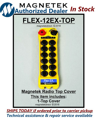 Magnetek FLEX 12EX TOP - front cover only, radio remote control transmitter part