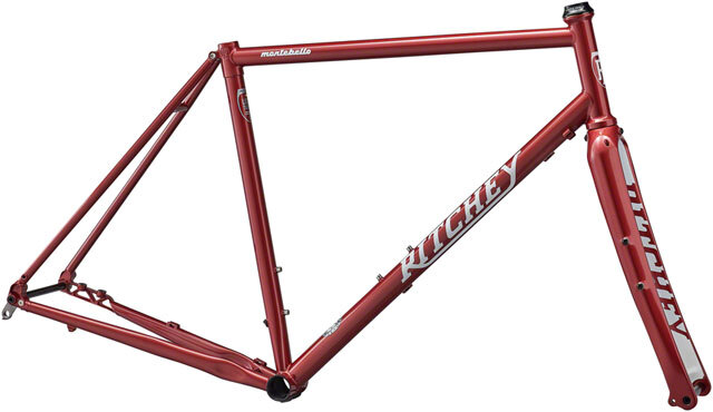 Ritchey Montebello Frameset 700c, Steel, Hot Sauce, X-Large