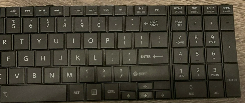 Toshiba Satellite C50D-A C50-A C55D-A C55-A C50D TECLADO PORTÁTIL TECLAS TECLAS TECLAS Foto 3 de 4