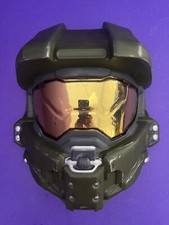 Master Chief Helmet Face Mask Costume Dress Up Piece Halo Microsoft SALE!
