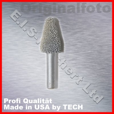 TECH Cat-No RH611 Schleifkegel 15,8 mm- RUBBERHOG Tire Repair Tools Taper 1/4 