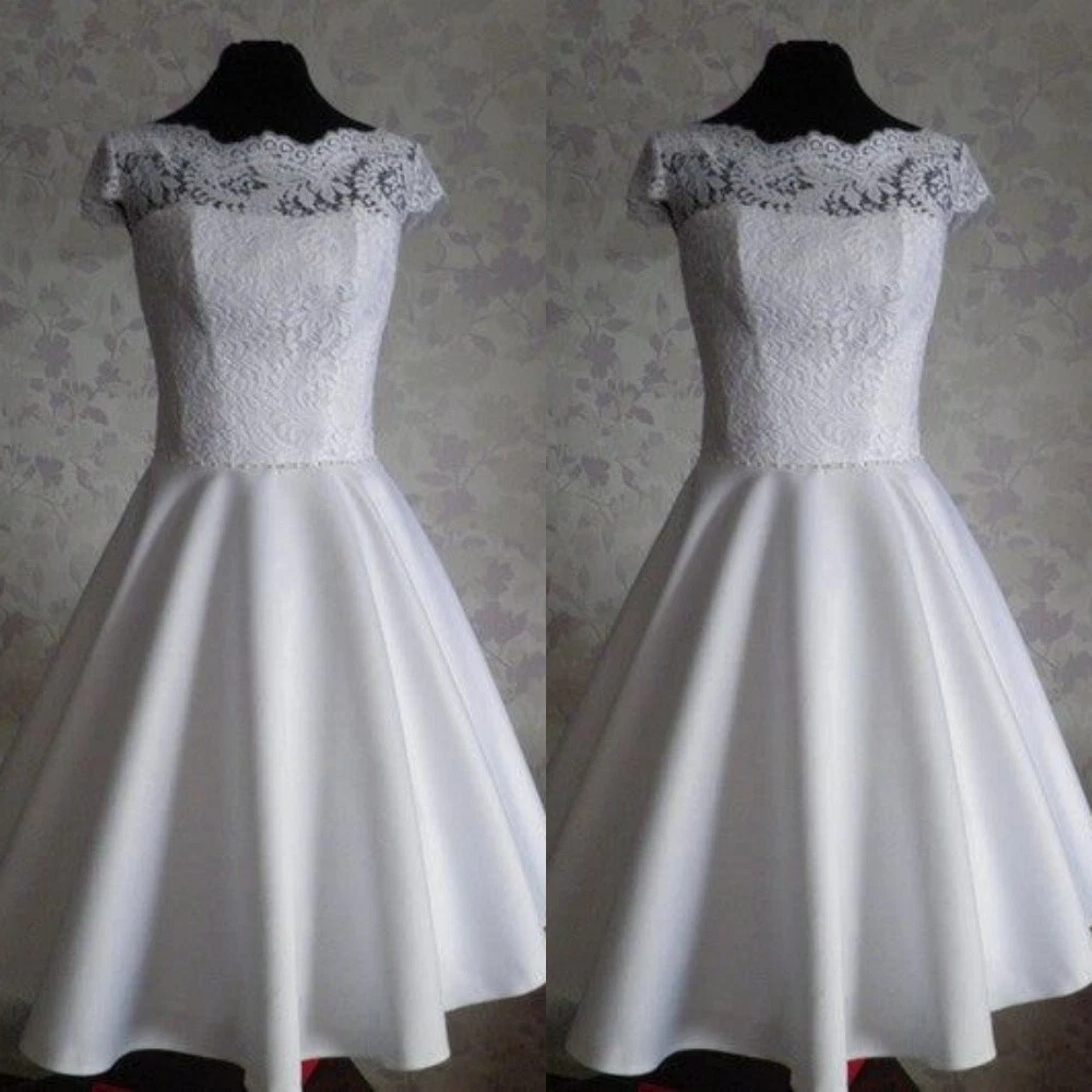 A-Line White Asymmetric Wedding Dresses for sale | eBay A-Line White Asymmetric Wedding Dresses for sale | eBay