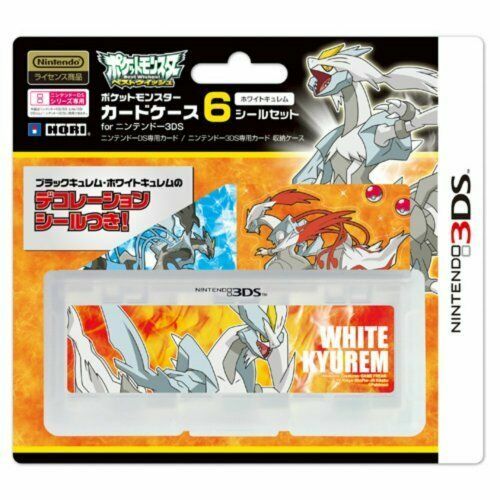 Pokemon Pocket Monster Card Case 6 Seal Set For Nintendo 3ds White Kyurem For Sale Online Ebay