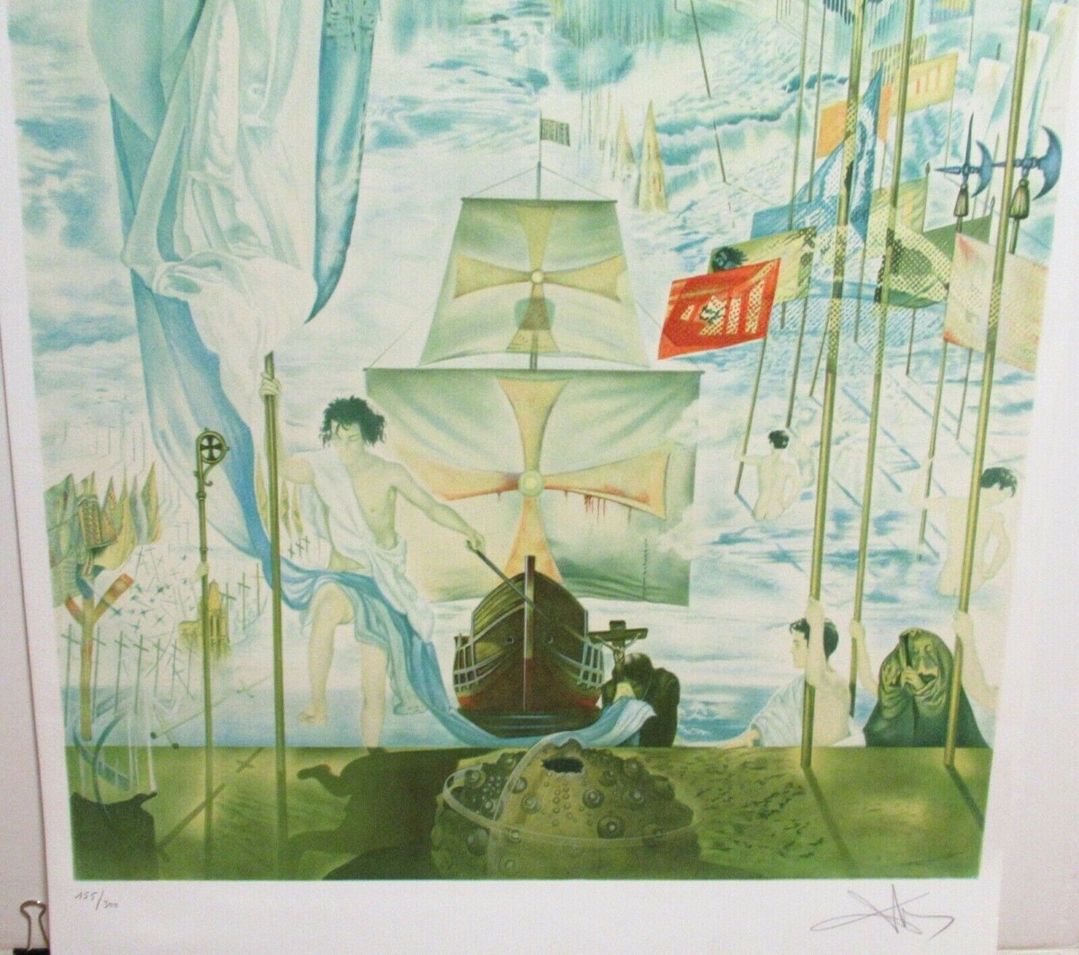 Salvador Dalí lithograph 限定175 Salvador Dalí lithograph 限定175 Salvador Dalí lithograph 限定175