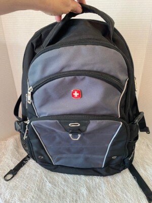 Swiss Gear 3760 ScanSmart TSA Laptop Friendly All-in-One Backpack, Black Hiking 