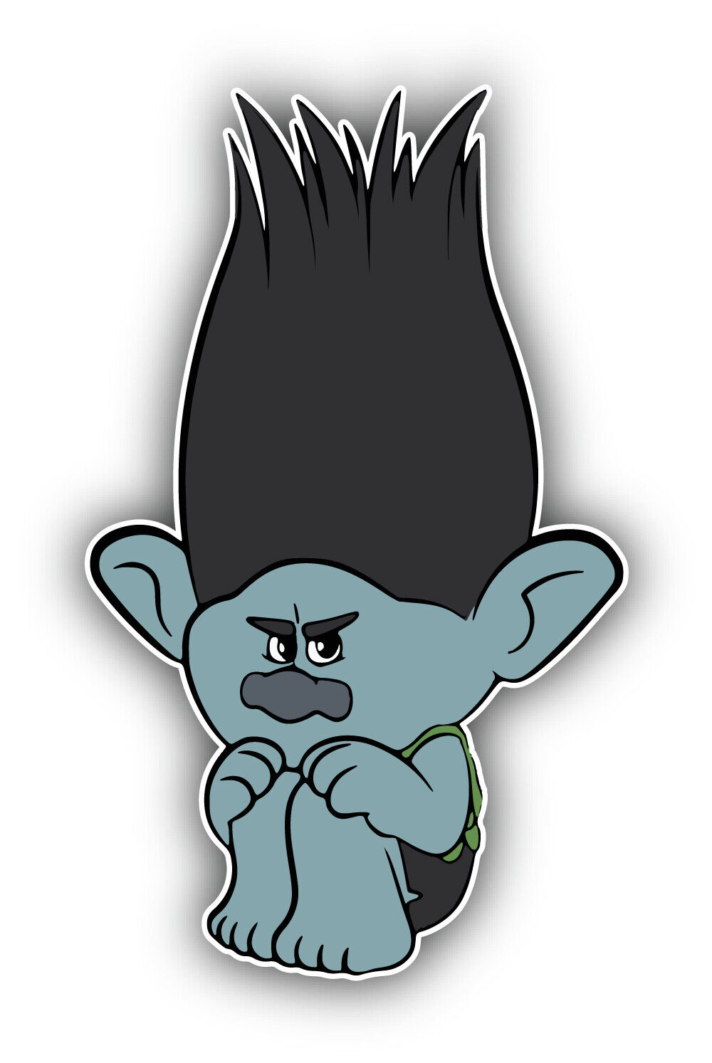 Trolls Movie Bridget Sticker Bumper Decal - ''SIZES