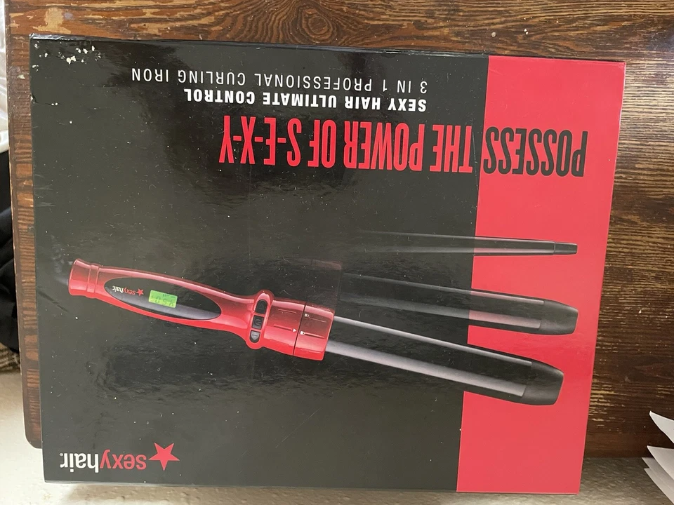 SEXY HAIR 3 In 1 Professional Curling Iron In Box - Image 3 of 3