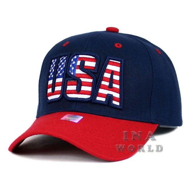 navy blue american flag hat