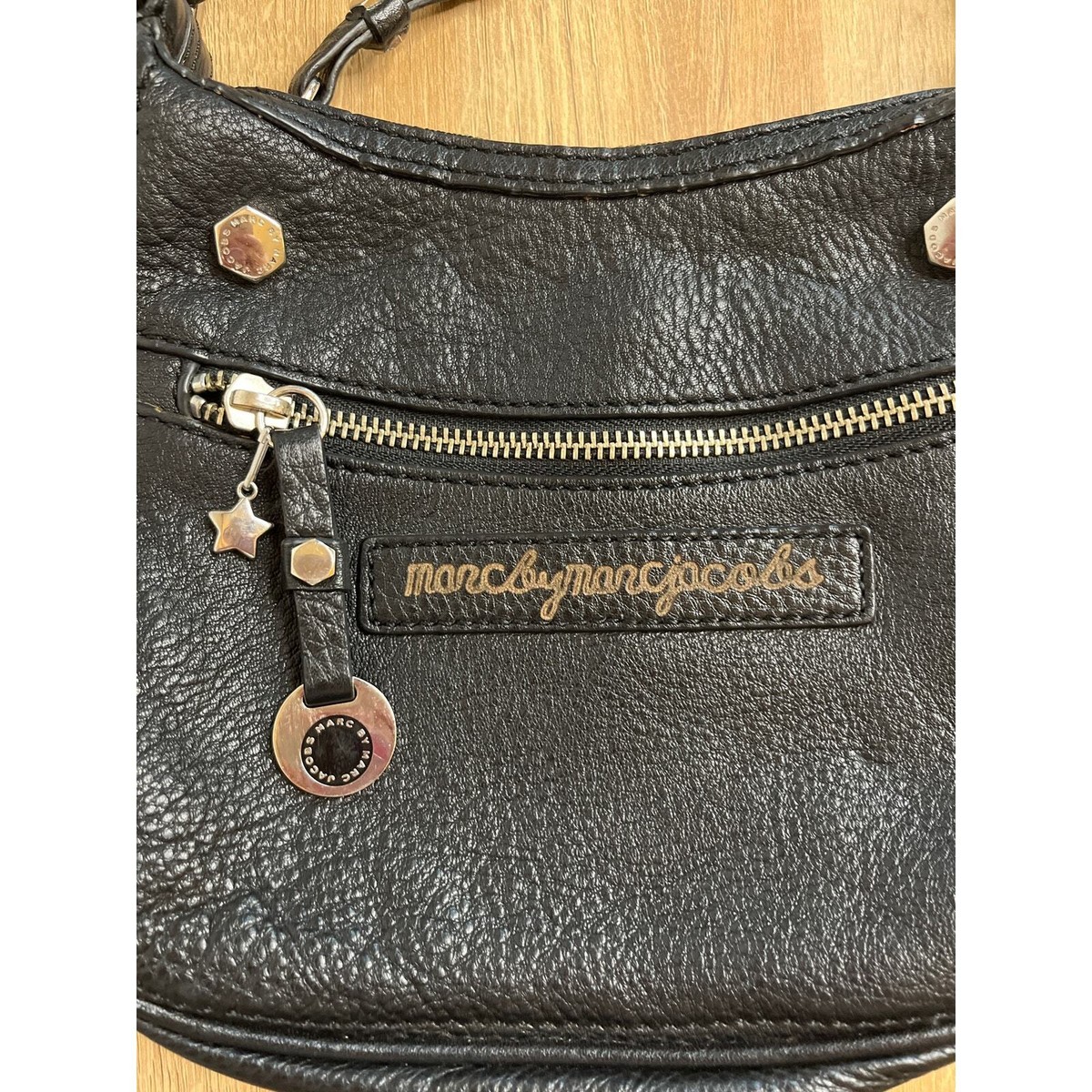 バッグ Marc Jacobs Shoulder Bag y2k Black Marc Jacobs Vintage Y2K Black Leather Stylish Shoulder Bag | eBay