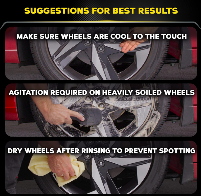 Meguiar's Advanced Wheel Cleaner Tackle Brake Dust & Grime 24 Oz eBay