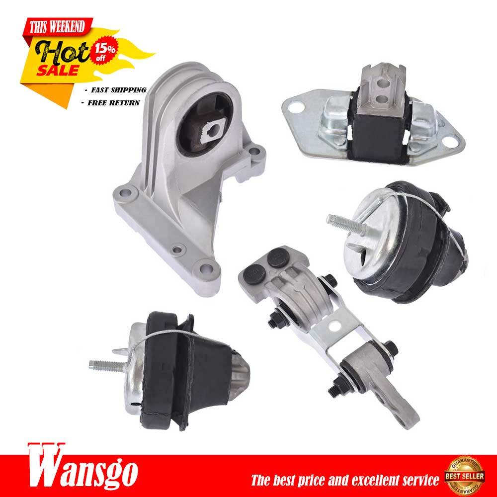 5× New Engine Motor Mount Kit 30778951 For 2001-2006 70 XC90 XC70