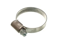New 3 X Hose Clip Worm Drive Jubilee Type Clamps 25mm - 40mm BZP Steel - Onestop