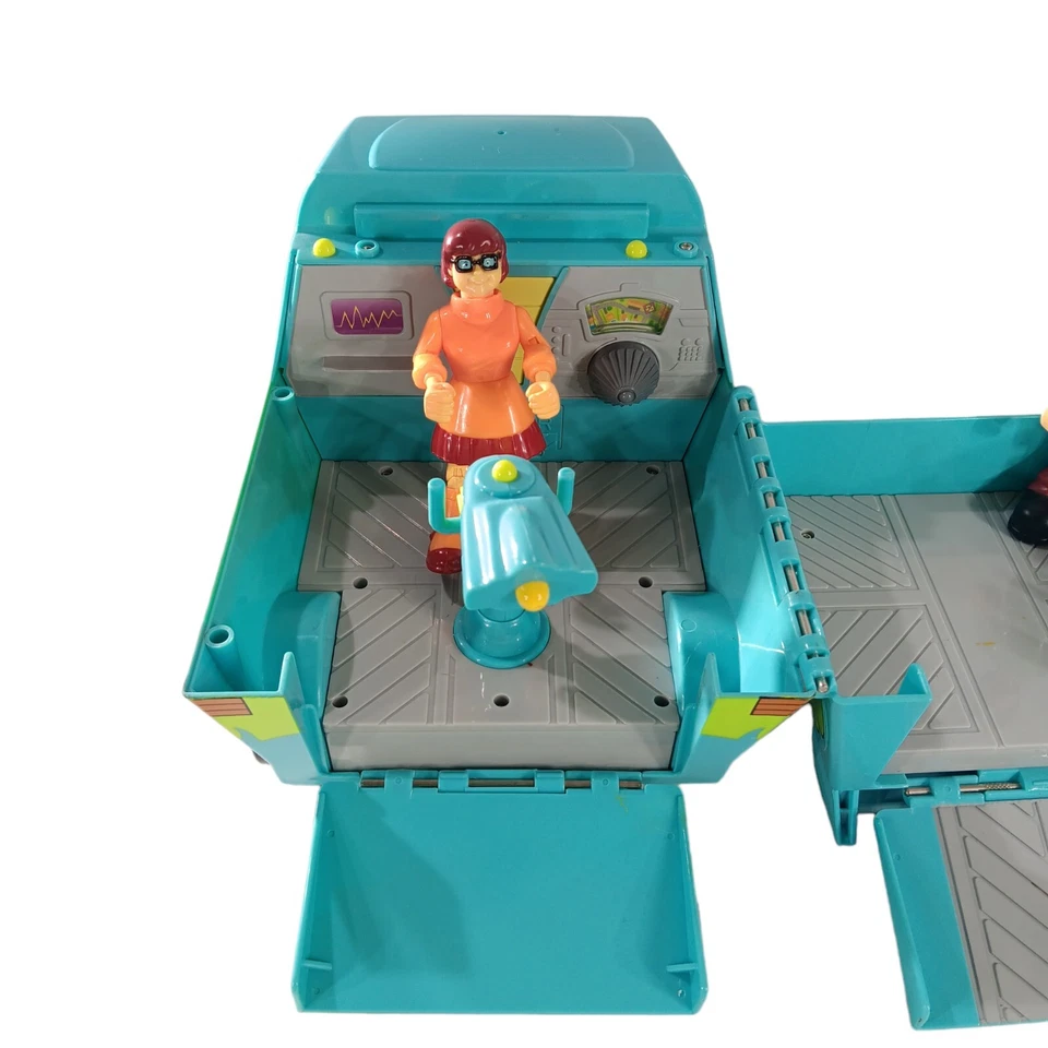 Scooby-Doo The Mystery Machine 2007 furgoneta con 4 figuras Thinkway Toys Foto 4 de 4