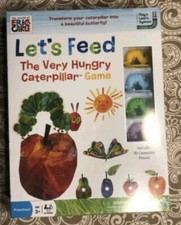 Let's Feed The Very Hungry Caterpillar Game Preschool Ages 3 New Play  n Learn D
