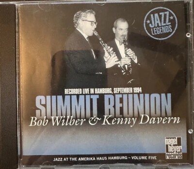 Bob Wilber & Kenny Davern  Summit Reunion  CD EX Condition