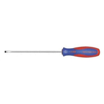 Westward 401M27 General Purpose Slotted Screwdriver 3/16 In Round