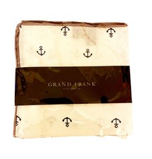 GRAND FRANK Handkerchief Nautical Sailing Anchor NEW/Sealed