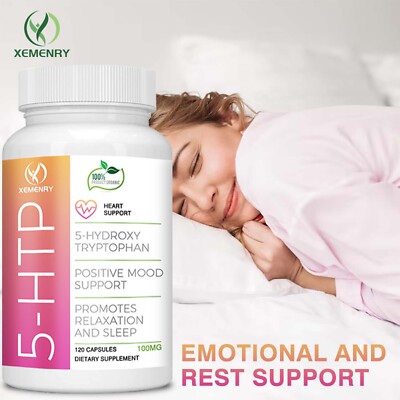5-HTP 100mg   Unterstützung Der Neurotransmitter, Stimmung, Schlaf Und Stress