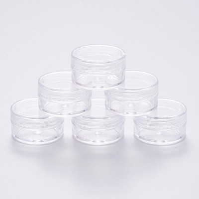 1-100PCS 5g Cosmetic Jar Pot Bottles Cream Containers Boxes Refillable hot.