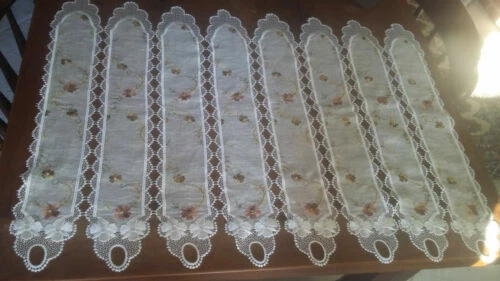 Textiles anciens du XXe siècle napperon en dentelle