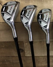 USED Mens Majek MX4 Hybrid Iron Golf Partial #4-6 Senior Flex Graphite 955-W8QY