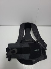 Aspen Horizon 456 TLSO One Size Adjustable Back Brace Black
