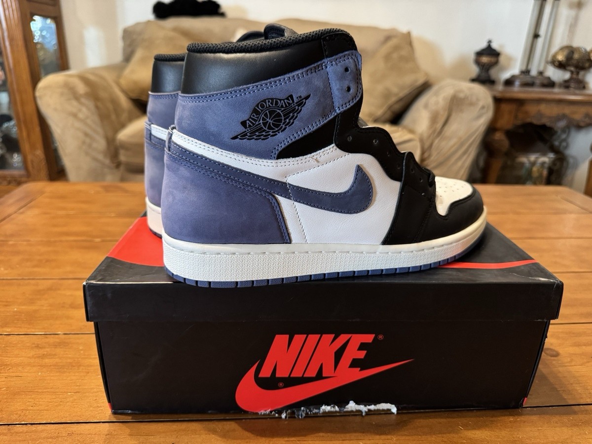 Size 11.5 - Air Jordan 1 Retro OG High Best Hand in the Game - Blue Moon View 3