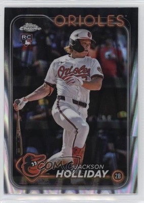 2024 Topps Chrome Update RayWave Refractor Jackson Holliday Rookie RC 05ns
