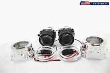 2x2.5 Angel Eye Bi-xenon Headlight Projector Lamp Lens Wlight Guide Inverter 2x2.5 Angel Eye Bi-xenon Headlight Projector Lamp Lens Wlight Guide Inverter