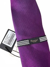 Bnwt Moncrief London Purple 100% Silk Tie