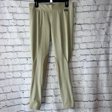 Kerrits Women's Performance Knee Patch Pocket Riding Tights in Khaki Size XL