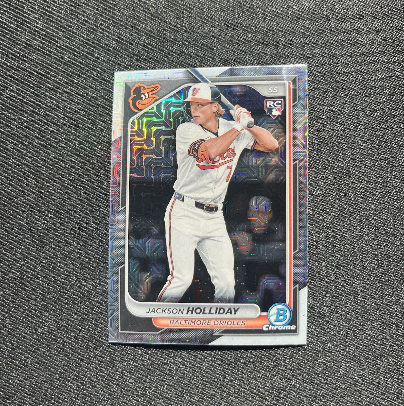 2024 Bowman Chrome - Jackson Holliday #26 Mojo Refractor (RC)