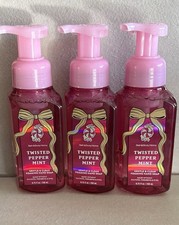 3 Pack NEW Twisted Peppermint Foaming Hand Soap 8.75 oz Bath & Body Works