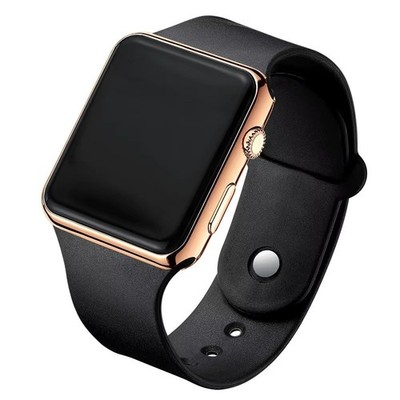 Sport-Armbanduhr LED-Digitalbildschirm für Männer Frauen Unisex Jungen Mädchen Kinder UK