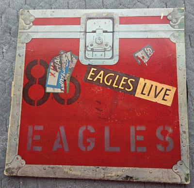 Eagles LIVE vinyl record lp album BB-705 Asylum Records 1980