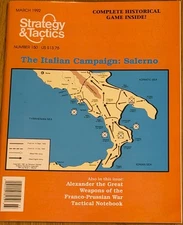 The Italian Campaign Series Salerno Strategy & Tactics Board Game Mint Condition