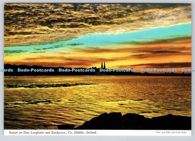 L368689 Irland Grafschaft Dublin Sonnenuntergang auf Dun Laoghaire und Sandycove John Hinde Joan