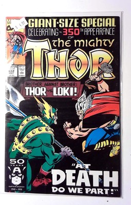 The Mighty Thor #432 (1991) Marvel Comics Death: Loki 1st Print Comic Book