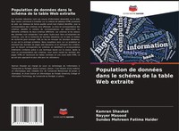 Kamran Shaukat (U. A.) | Population De DonnéEs Dans Le SchéMa De La Table Web...