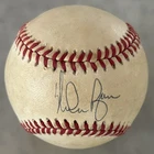 NOLAN RYAN AUTOGRAPH SIGNED RAWLINGS OAL BASEBALL TEXAS RANGERS HOF JSA