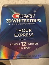 Crest 3D Whitestrips 1 Hour Express Dental Whitening Kit - 20 Count