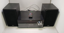 Sony CMT-MX500i Micro HI-FI Stereo System Speakers, iPod Dock, CD Player