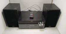 Sony CMT-MX500i Micro HI-FI Stereo System Speakers, iPod Dock, CD Player