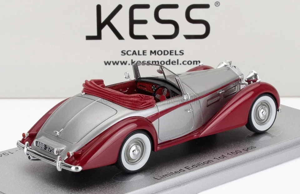 MODELLINO AUTO STATICO KESS BENTLEY MKVI DROPHEAD COUPE CABRIOLET OPEN 1949 1/43 - Immagine 2 di 4
