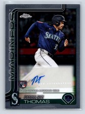 2025 Topps Chrome Update Rhylan Thomas Auto