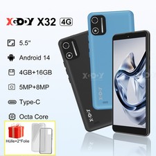 2025 Smartphone Android 14 4+16GB Handy Ohne Vertrage 2SIM Octa Core 4G 5,5 Zoll